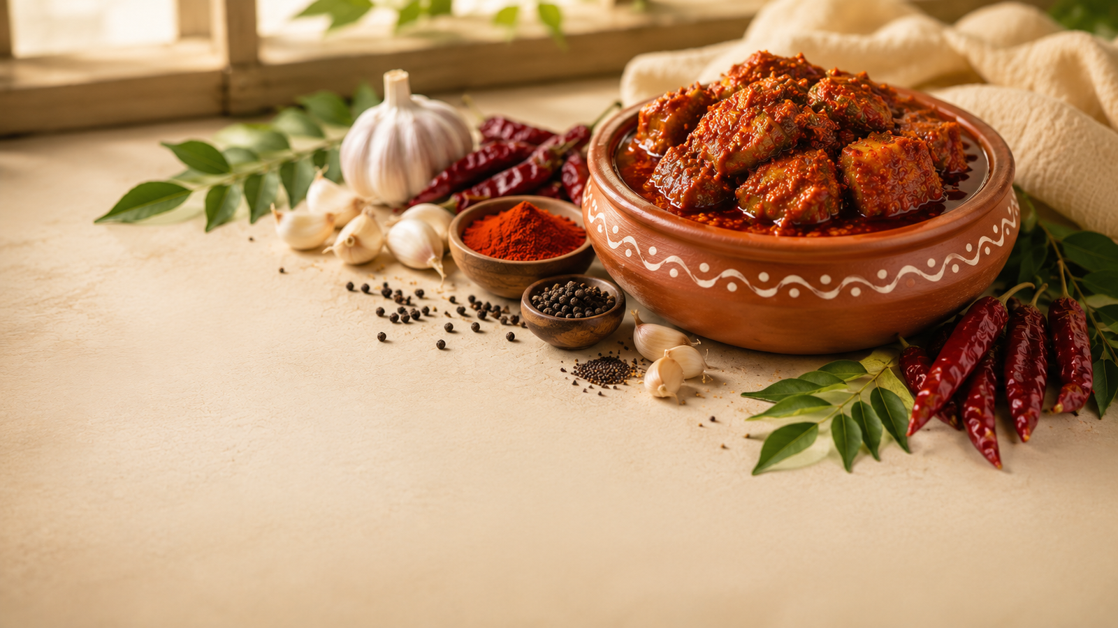 Maneru pickle prepared with pure groundnut oil