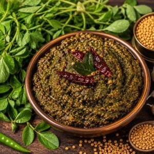 Fenugreek Leaves Pickle