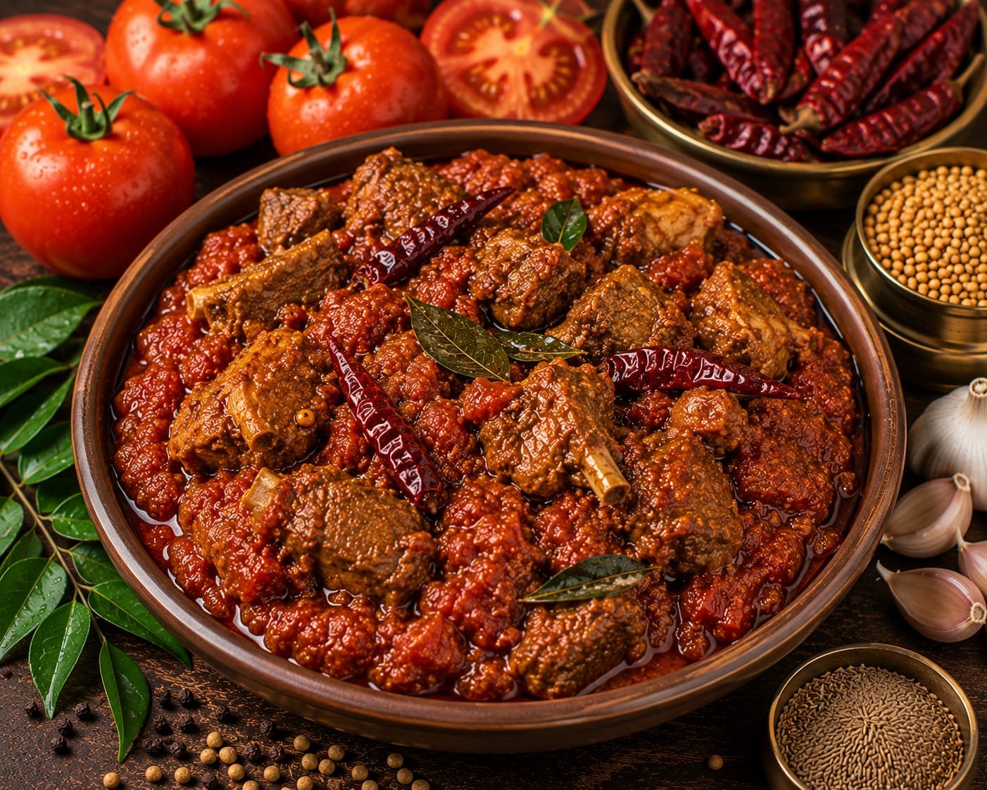 Tomato Mutton Pickle